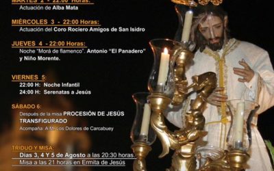 Fiestas en honor a Jesús Transfigurado