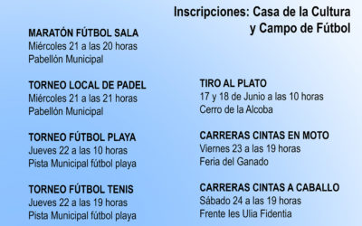 Actividades deportivas de feria 2017