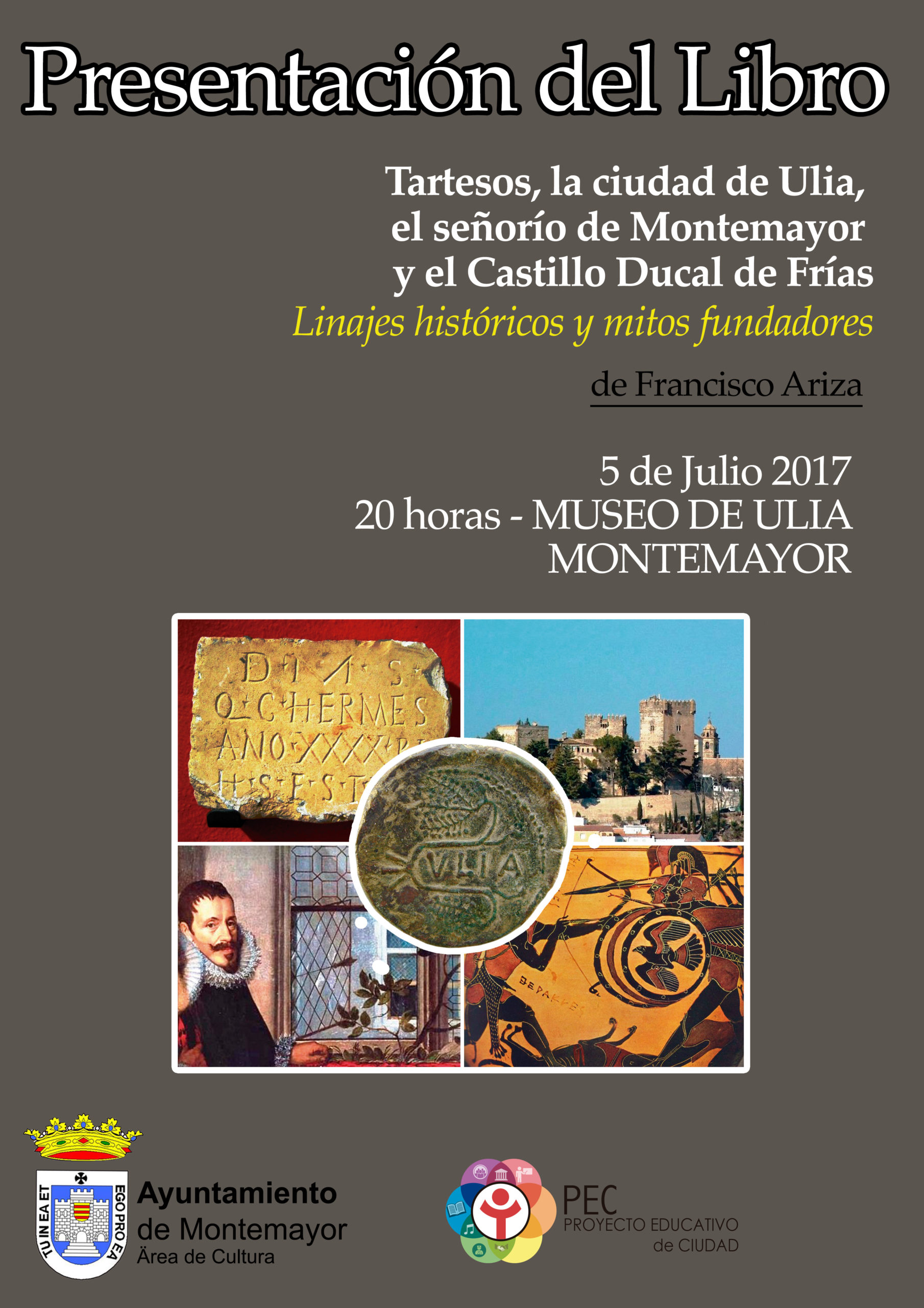 Presentacion del libro: Tartesos, la ciudad de Ulia, el señorío de Montemayor y el Castillo Ducal de Frias 1