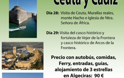 Viaje Cultural Ceuta y Cádiz