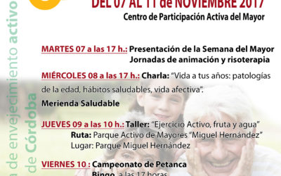 Semana del Mayor 2017