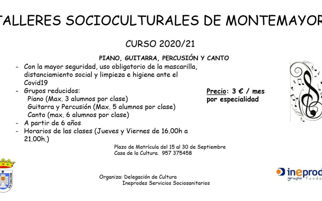 Talleres socioculturales de Montemayor