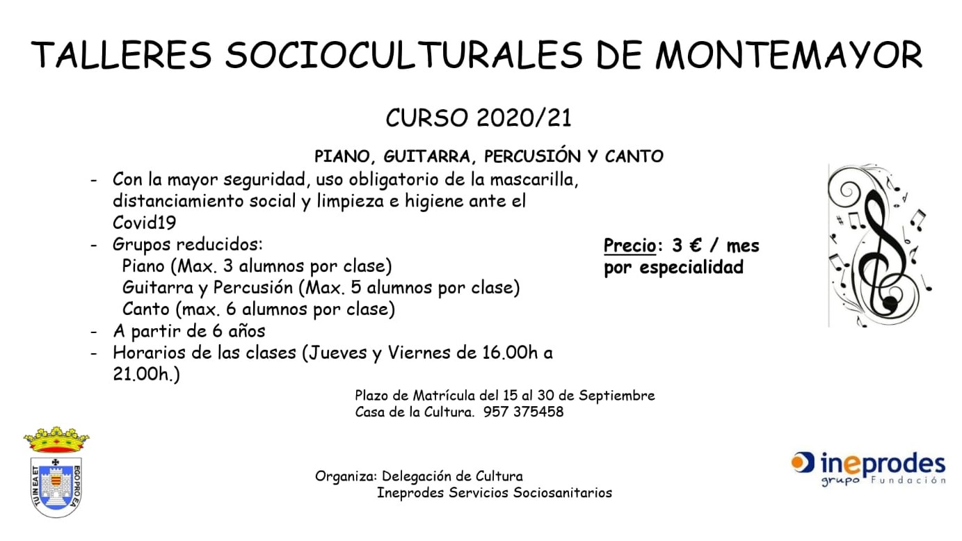 Talleres socioculturales de Montemayor 1