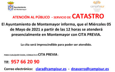 Atención al público – Servicio de Catastro