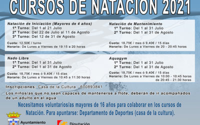 Cursos Natación 2021