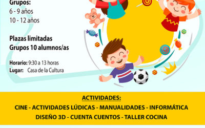 Talleres de Verano en Agosto