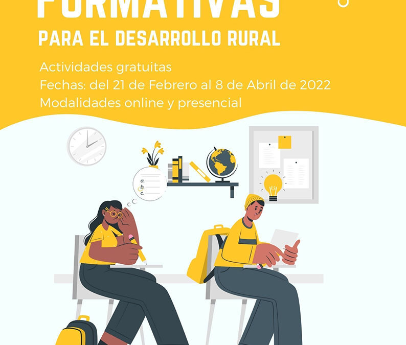 Pildoras formativas para el desarrollo rural