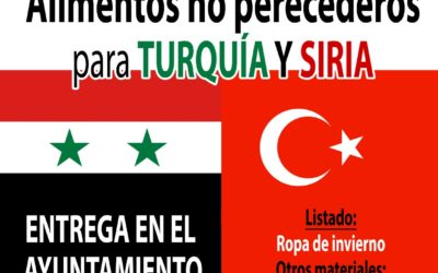 Recogida de Material TURQUIA Y SIRIA